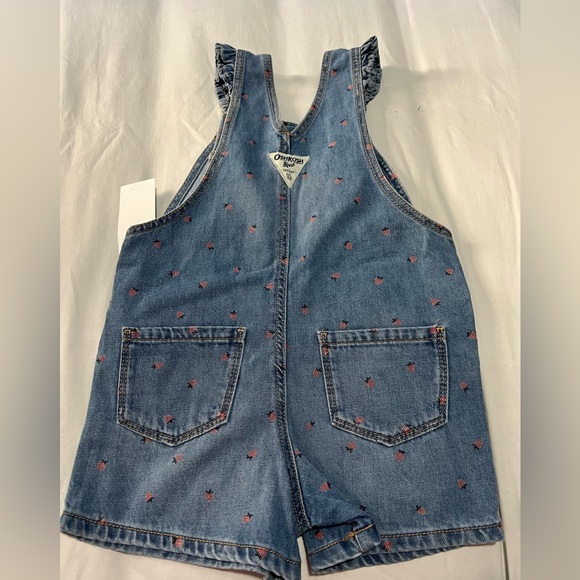 Osh Kosh girls denim printed short all NWT - Picture 3 of 6